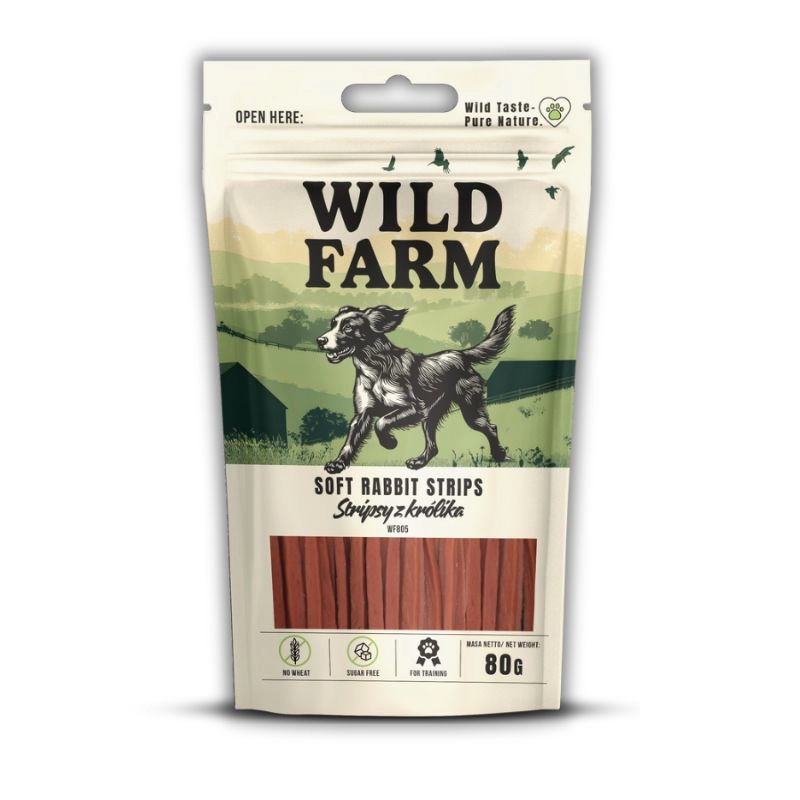 Wild Farm królik 80 g