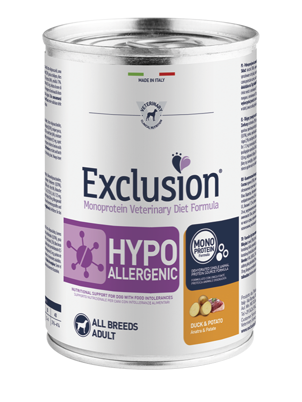 Exclusion Hypoallergenic kaczka adult 400 g