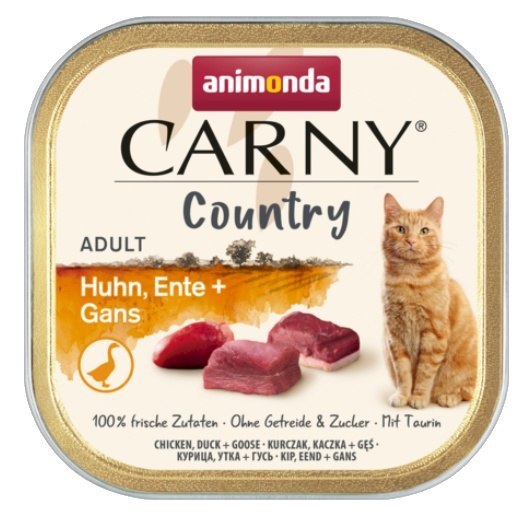Animonda Carny Country gęś, kaczka, kurczak adult 100 g
