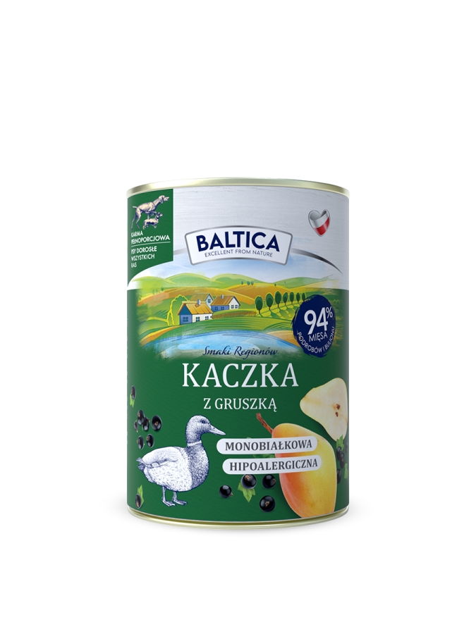 Baltica Smaki Regionów kaczka adult 400 g