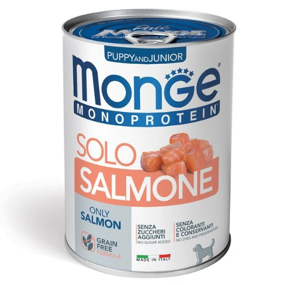 Monge Dog Solo łosoś puppy 400 g
