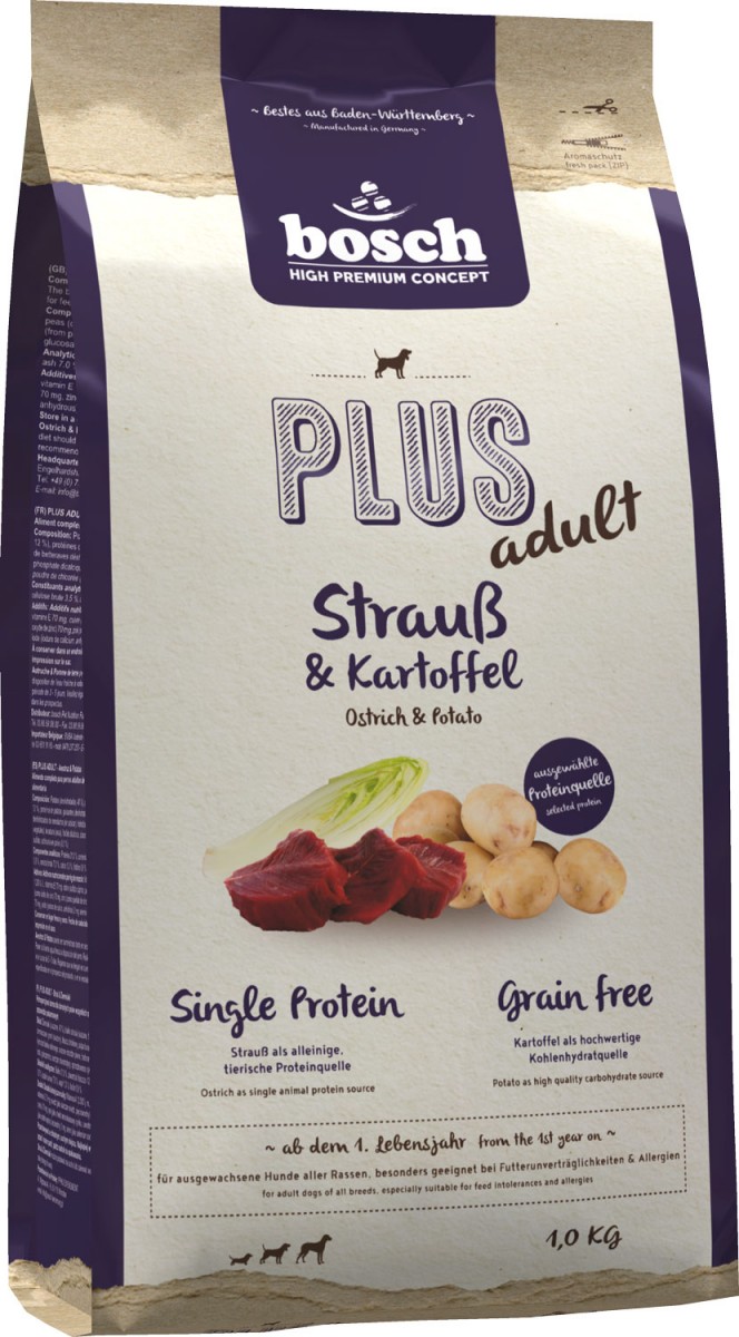 Bosch Plus struś adult 1 kg