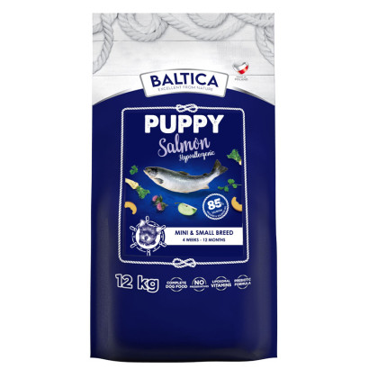 Baltica Excellent łosoś puppy małe rasy 12 kg