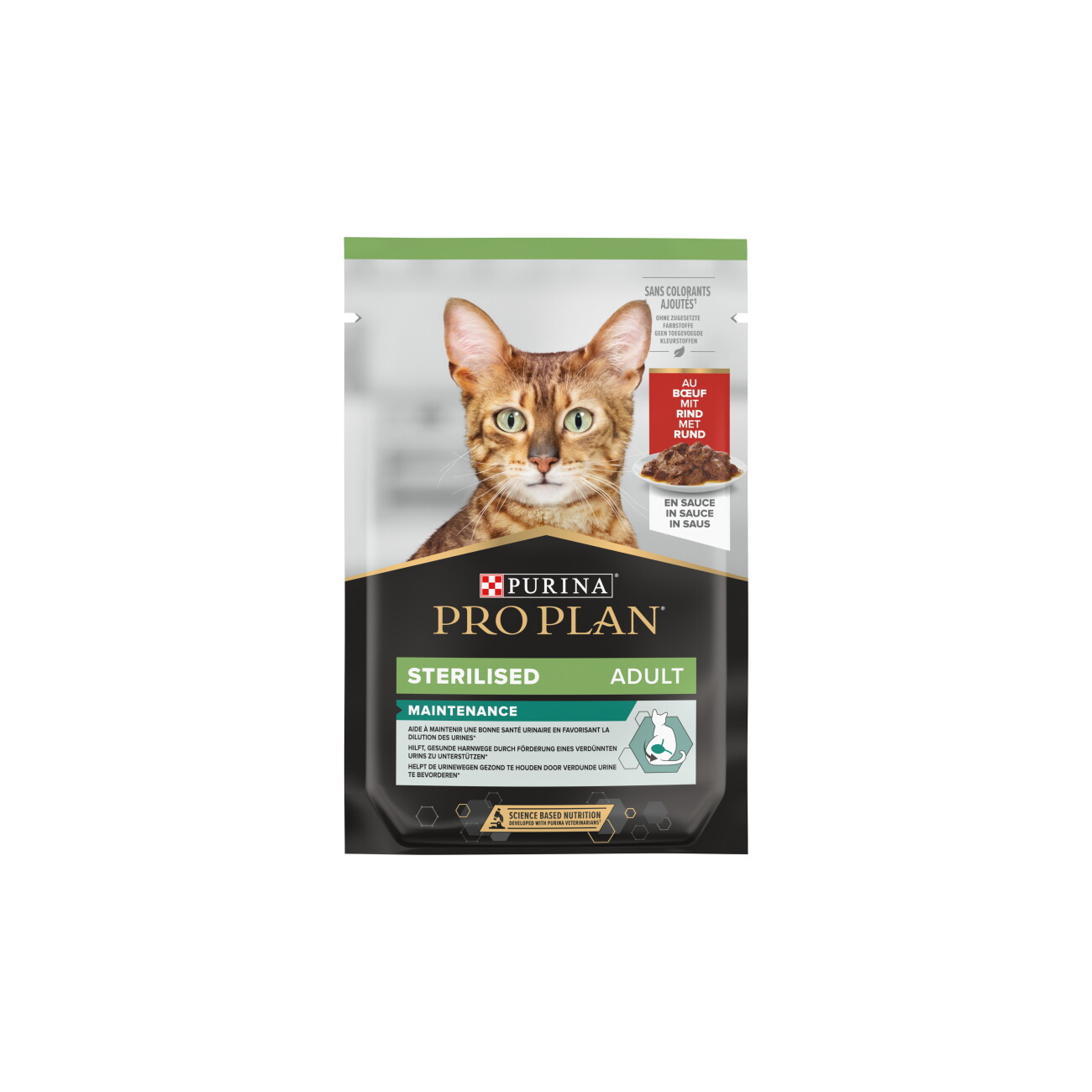 Purina Pro Plan Sterilised wołowina w sosie adult 85 g × 26