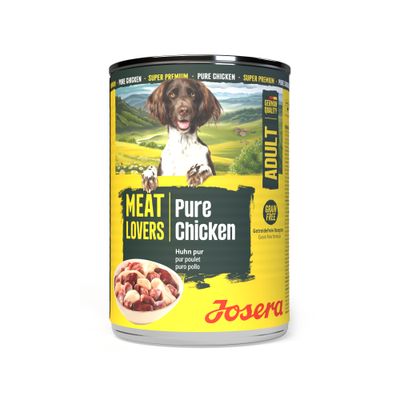 Josera Meat Lovers Pure kurczak adult 400 g × 12