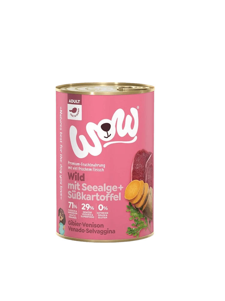 WOW Wild dziczyzna adult 400 g