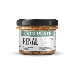 Cats Plate Vet Renal wołowina pasztet 180 g
