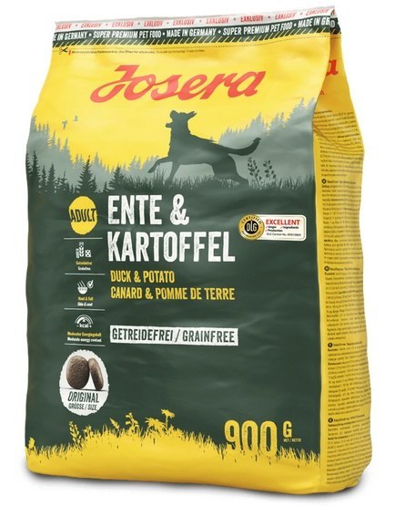 Josera Exclusive kaczka, ziemniaki 900 g