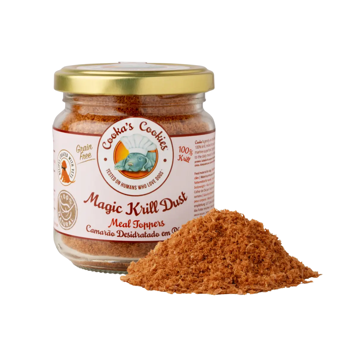 Cooka's Cookies Krill Dust kryl 65 g