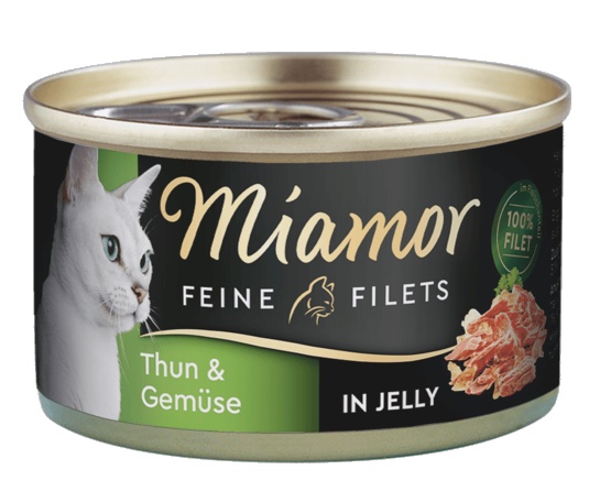 Miamor Feine Filets Sensitive tuńczyk z warzywami w galaretce 100 g