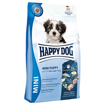 Happy Dog Fit & Vital drób, jagnięcina, ryba puppy małe rasy 4 kg