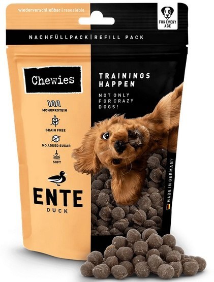 Chewies Trainings-Happen kaczka 175 g