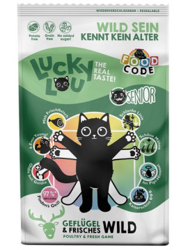 Lucky Lou Food Code drób, dziczyzna senior 750 g