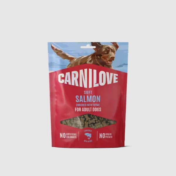 Carnilove Soft Snack łosoś adult małe rasy 200 g