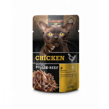 Leonardo Finest Selection kurczak, wołowina kawałki 70 g