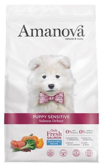 Amanova łosoś puppy 7 kg