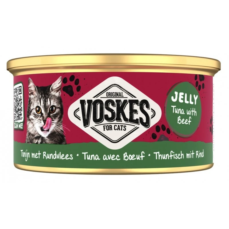 Voskes Jelly tuńczyk, wołowina w galaretce 85 g