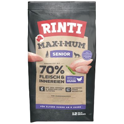 Rinti Max-i-mum kurczak senior 12 kg × 2