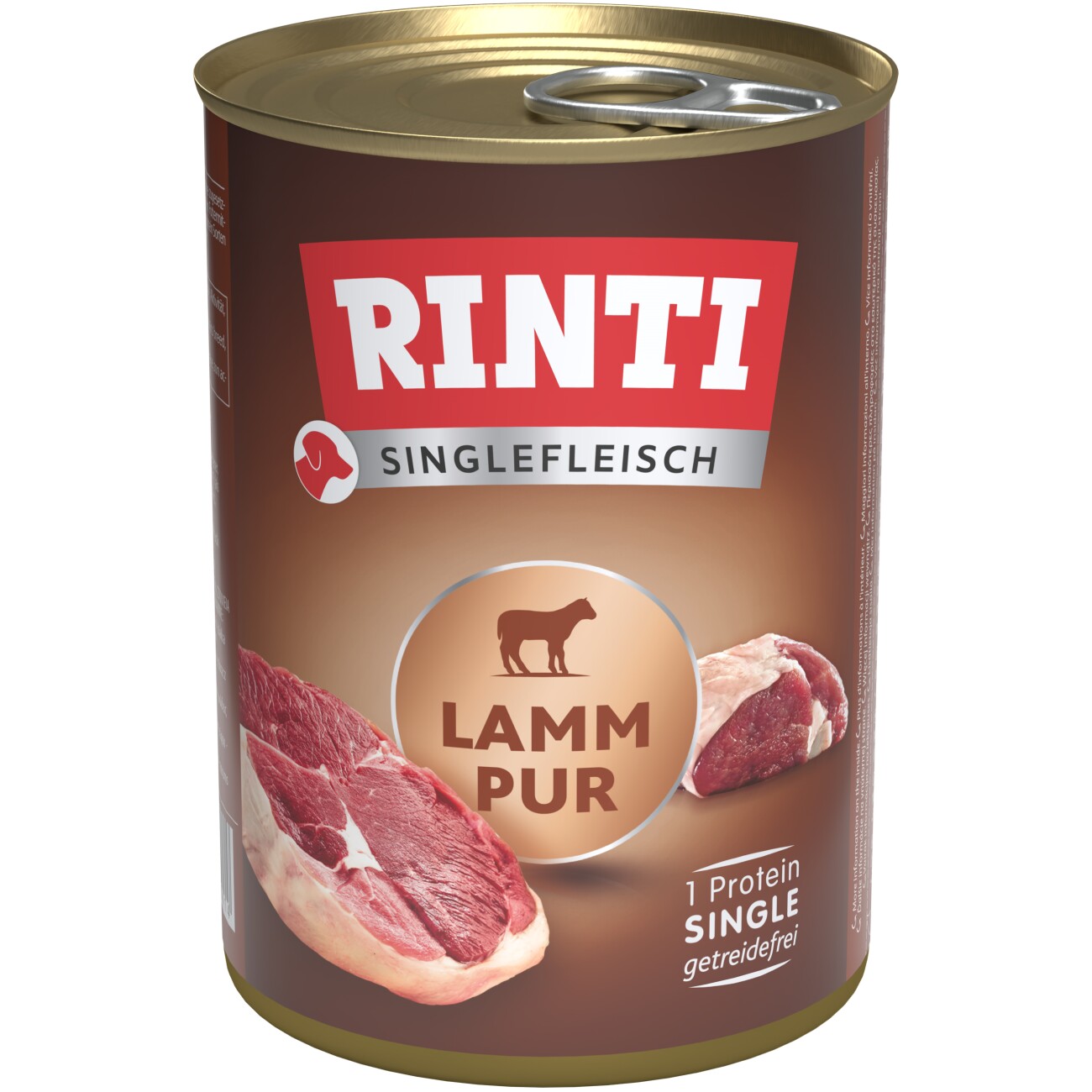 Rinti Singlefleisch jagnięcina 400 g × 12