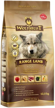 Wolfsblut Dog Range jagnięcina z ryżem adult duże rasy 12,5 kg