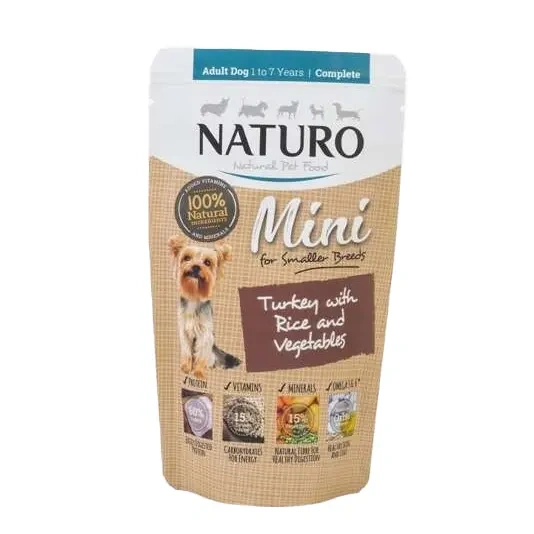 Naturo indyk adult małe rasy 150 g