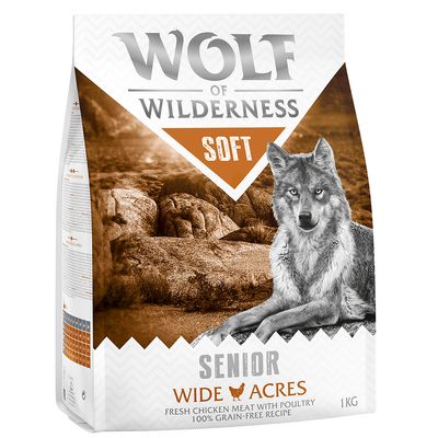 Wolf of Wilderness Soft Wide Acres kurczak senior 1 kg