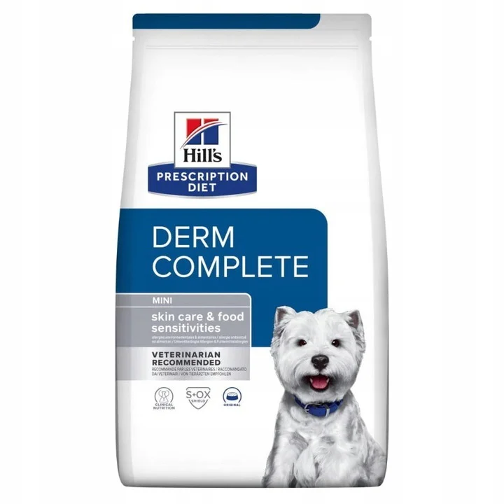 Hill's Derm Complete kurczak adult małe rasy 1 kg