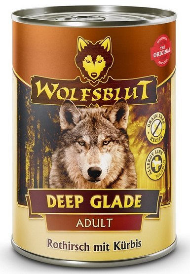 Wolfsblut Deep Glade jeleń z dynią adult 395 g