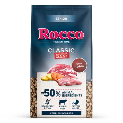 Rocco Classic jagnięcina, wołowina senior 10 kg