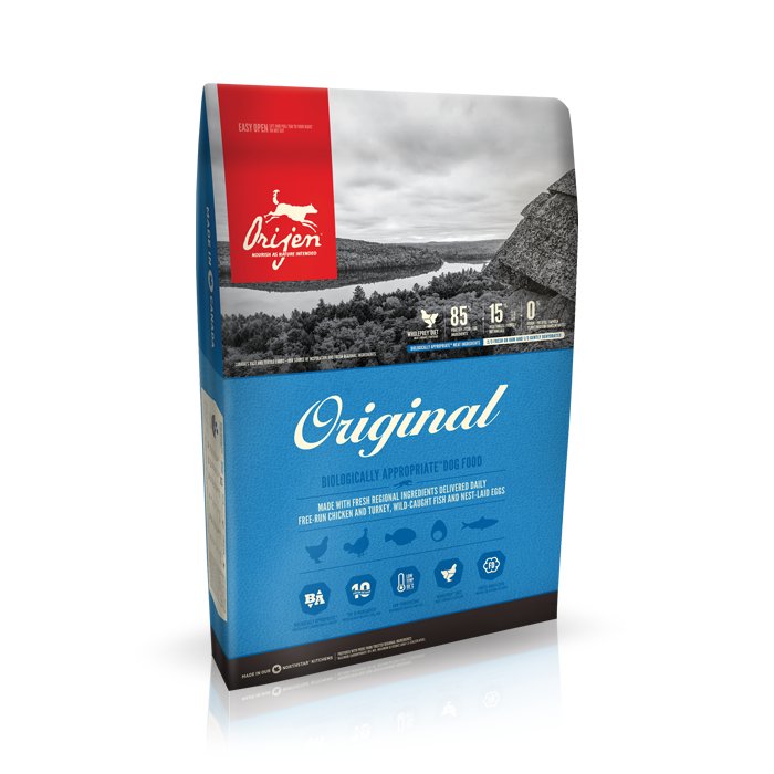 Orijen Original flądra, indyk, jajo, kurczak, śledź 6 kg