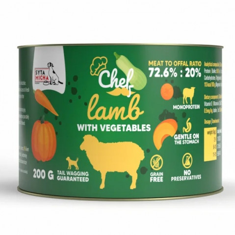 Syta Micha Chef jagnięcina 200 g