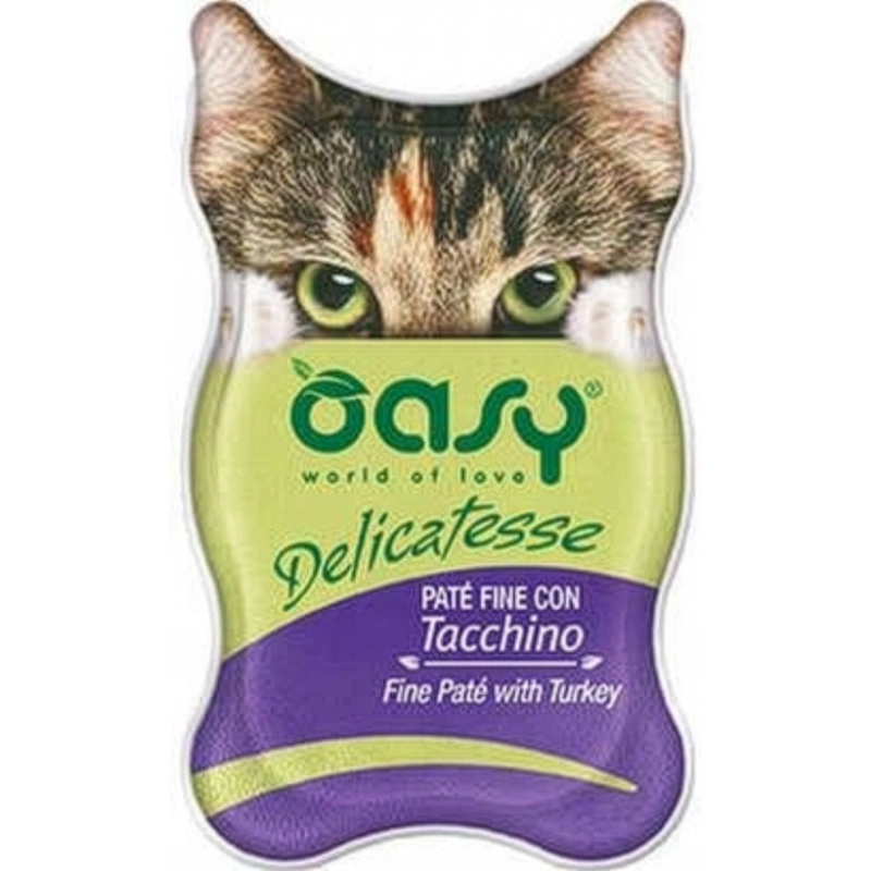 Oasy Delicatesse indyk pasztet adult 85 g