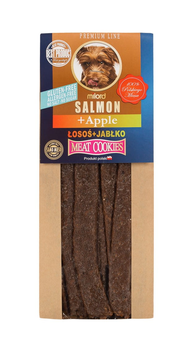 Milord łosoś z jabłkiem 80 g