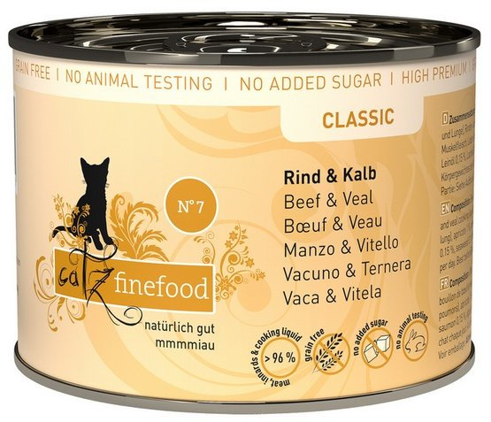 Catz Finefood Classic cielęcina, wołowina 200 g