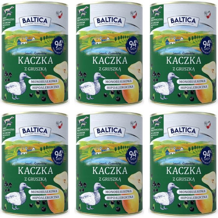 Baltica kaczka adult 400 g × 6