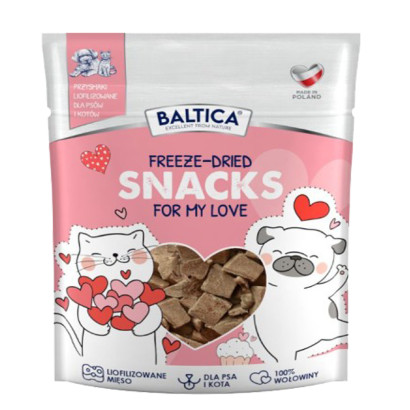 Baltica Freeze-Dried Snacks For My Love wołowina 25 g