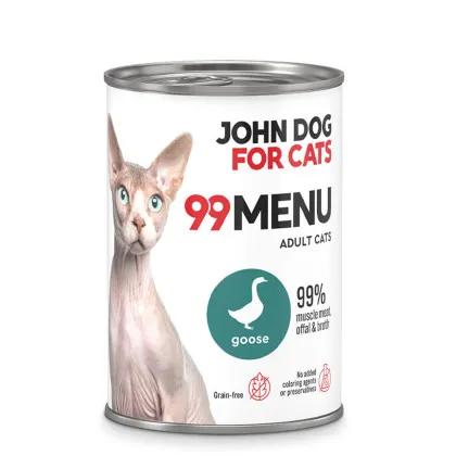 John Dog 99 Menu gęś w galaretce adult 400 g