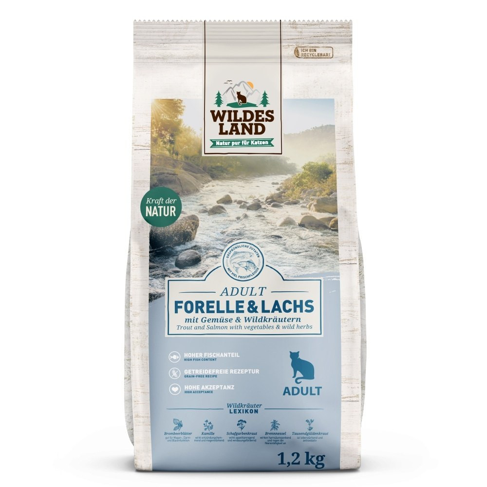 Wildes Land Classic pstrąg, łosoś adult 1,2 kg