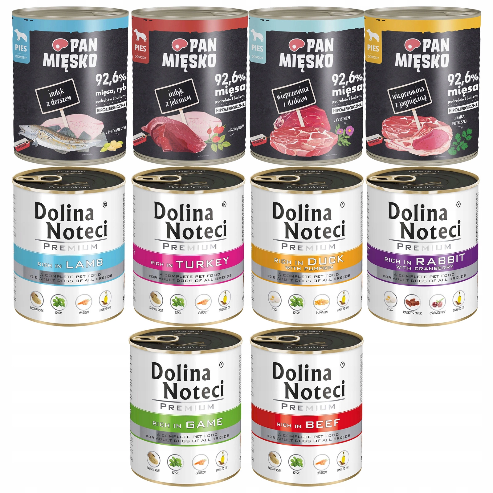 Dolina Noteci Pan Mięsko 800 g × 10
