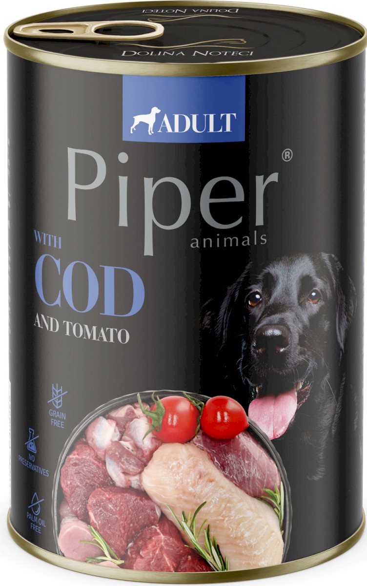 Piper Animals dorsz, pomidor 400 g