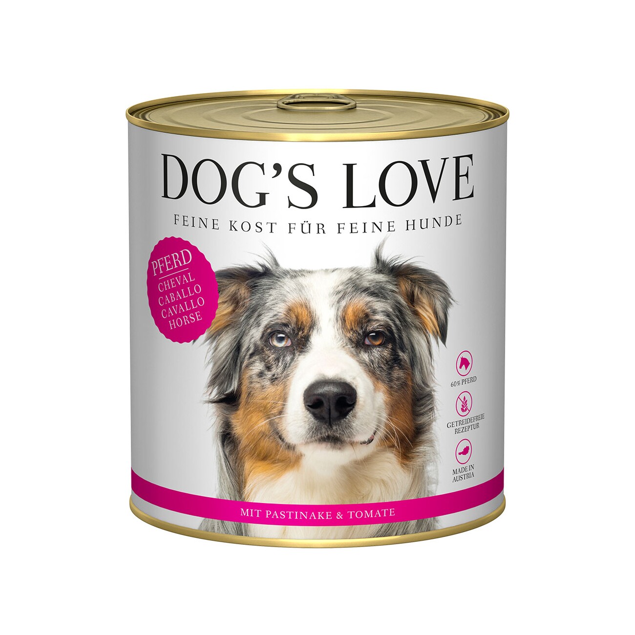 Dog's Love konina adult 800 g × 6