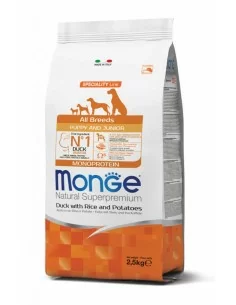 Monge Monoprotein kaczka z ryżem i ziemniakiem puppy 2,5 kg
