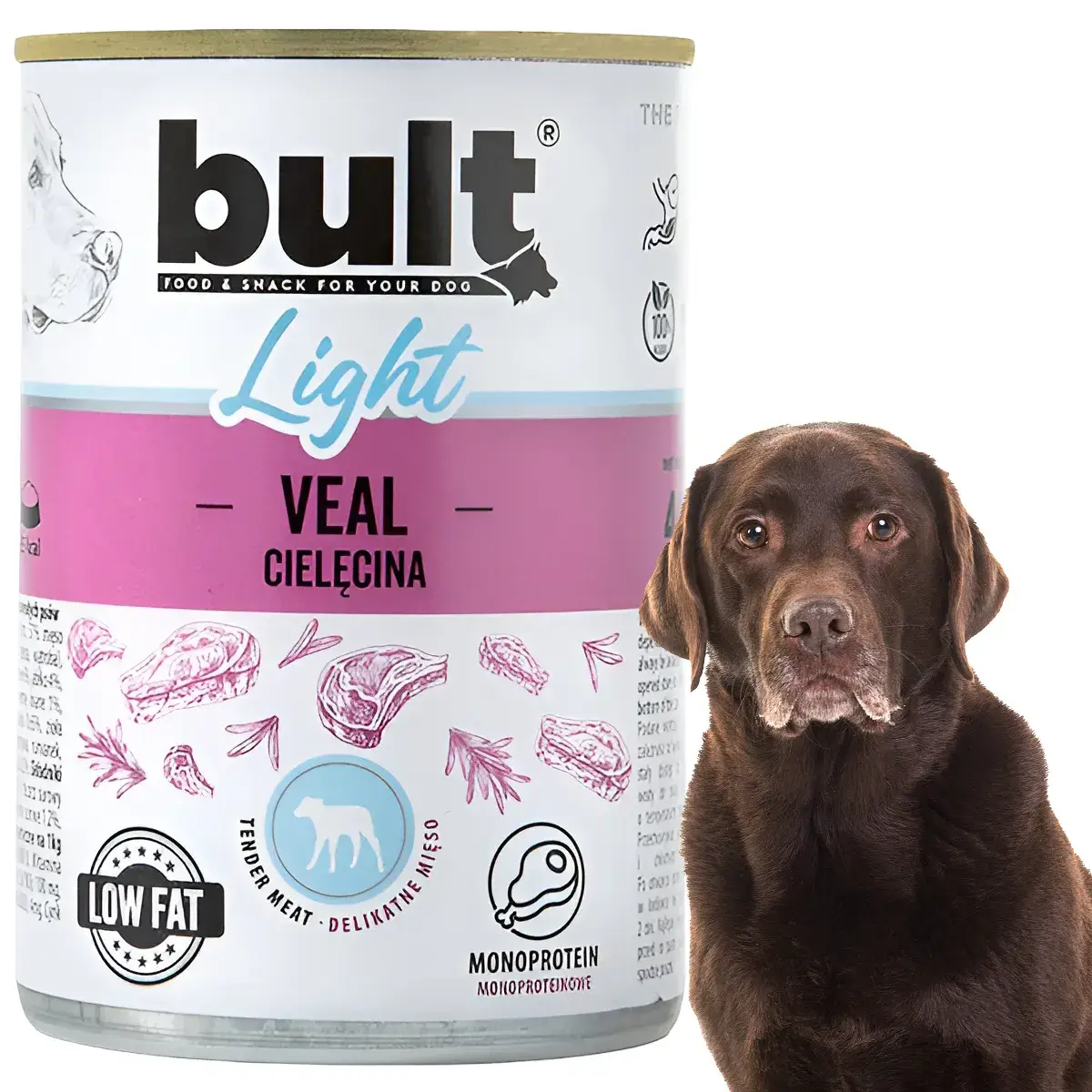 Bult Light cielęcina adult 400 g
