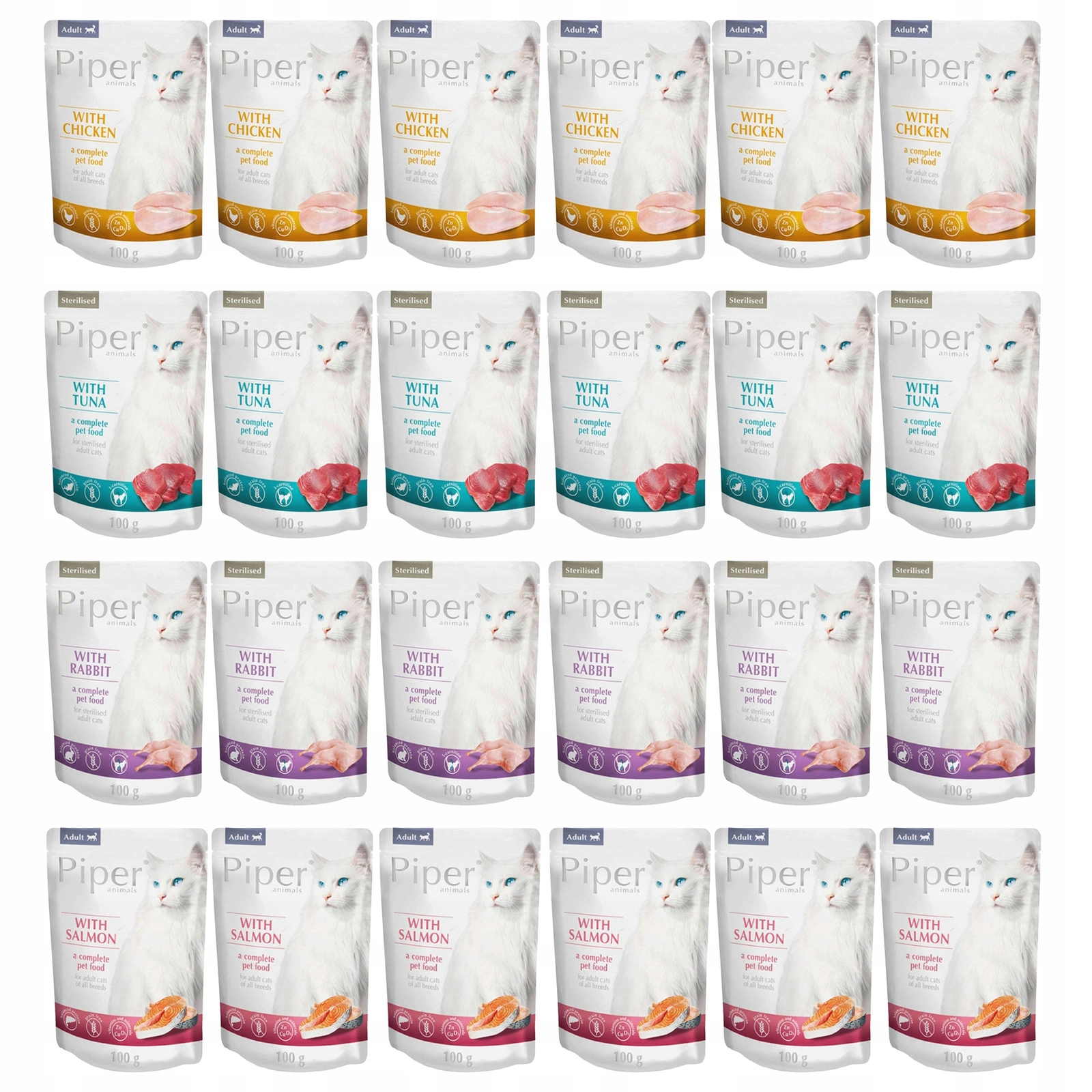 Dolina Noteci Piper mix smaków adult 100 g × 24
