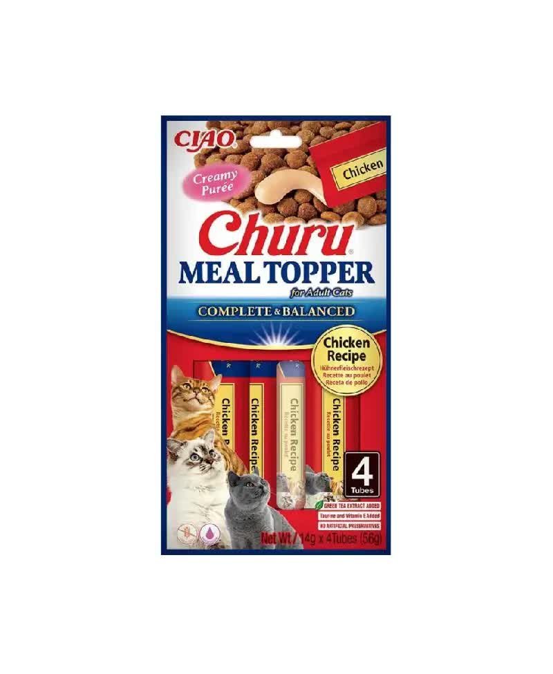 Inaba Meal Topper kurczak pasztet 14 g × 4