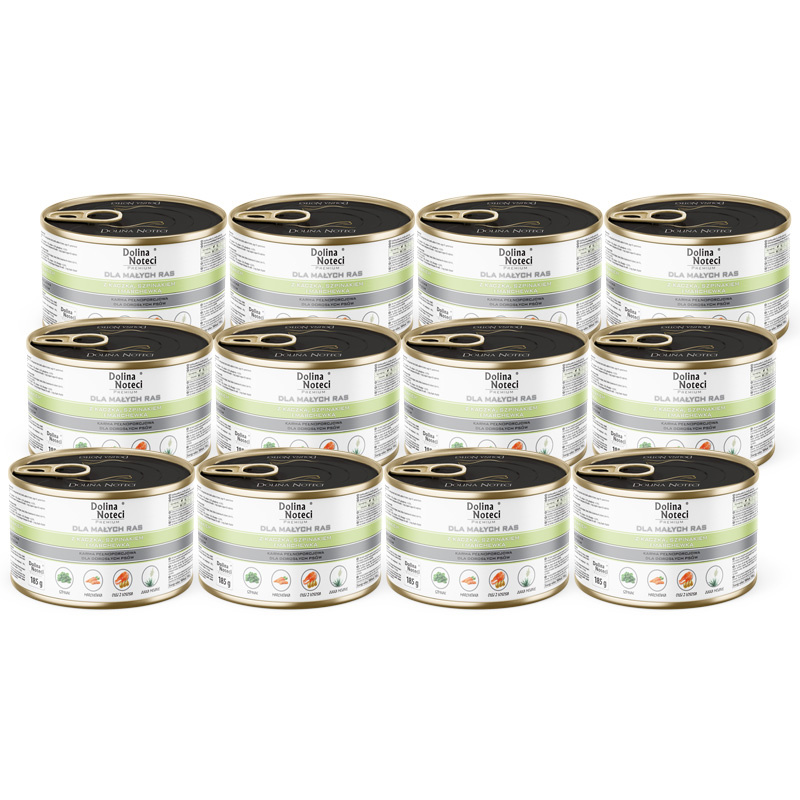 Dolina Noteci Premium kaczka małe rasy 185 g × 12