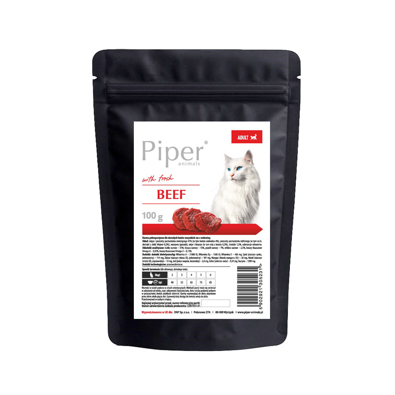Piper Animals wołowina adult 100 g