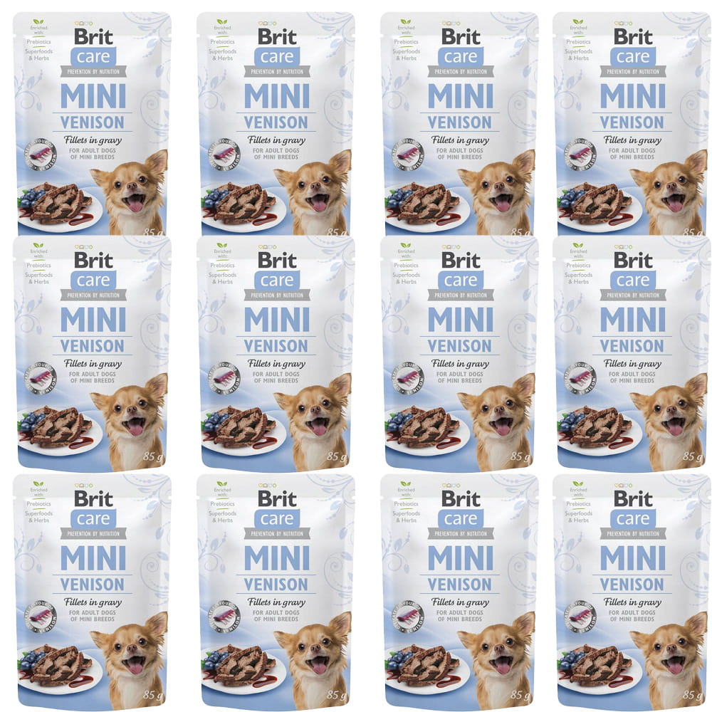 Brit Care dziczyzna adult małe rasy 85 g × 12