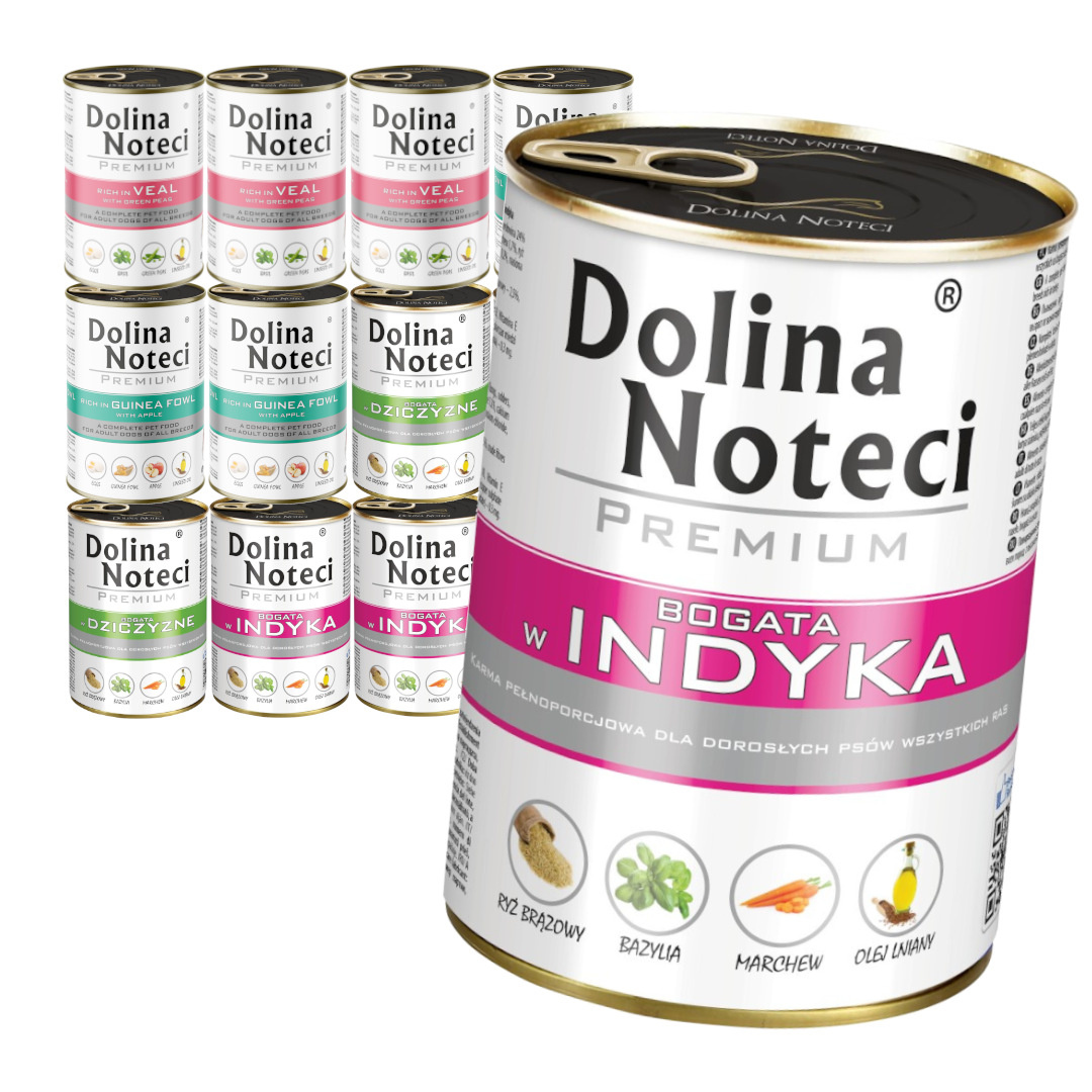 Dolina Noteci Premium mix smaków bez kurczaka 400 g × 12