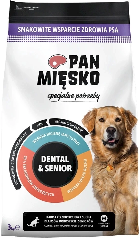 Pan Mięsko Specjalne Potrzeby senior 3 kg